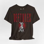 Deftones Band Logo Cat Tee | Rock Band T-Shirt