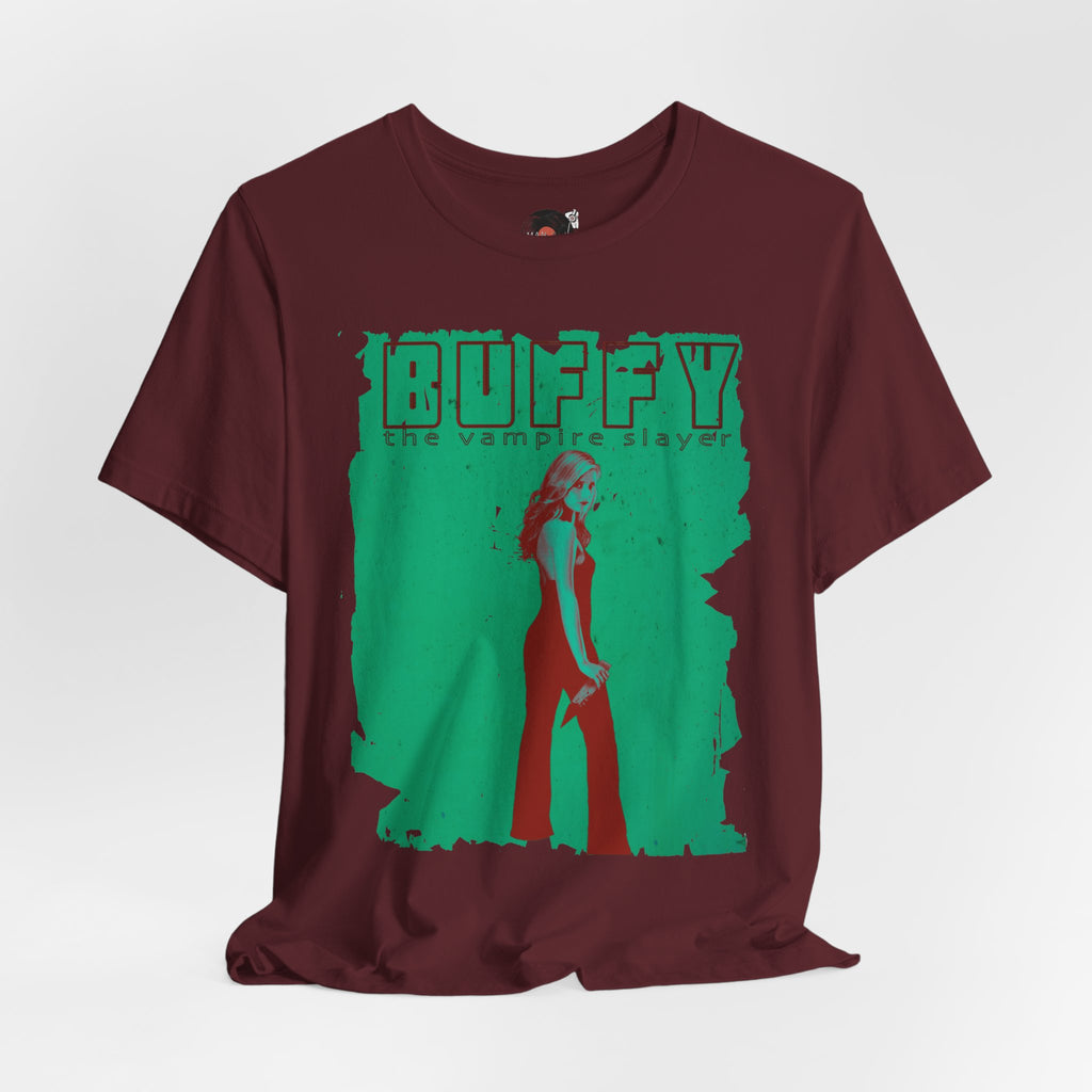 Buffy the Vampire Slayer Retro Poster Tee | Graphic T-Shirt
