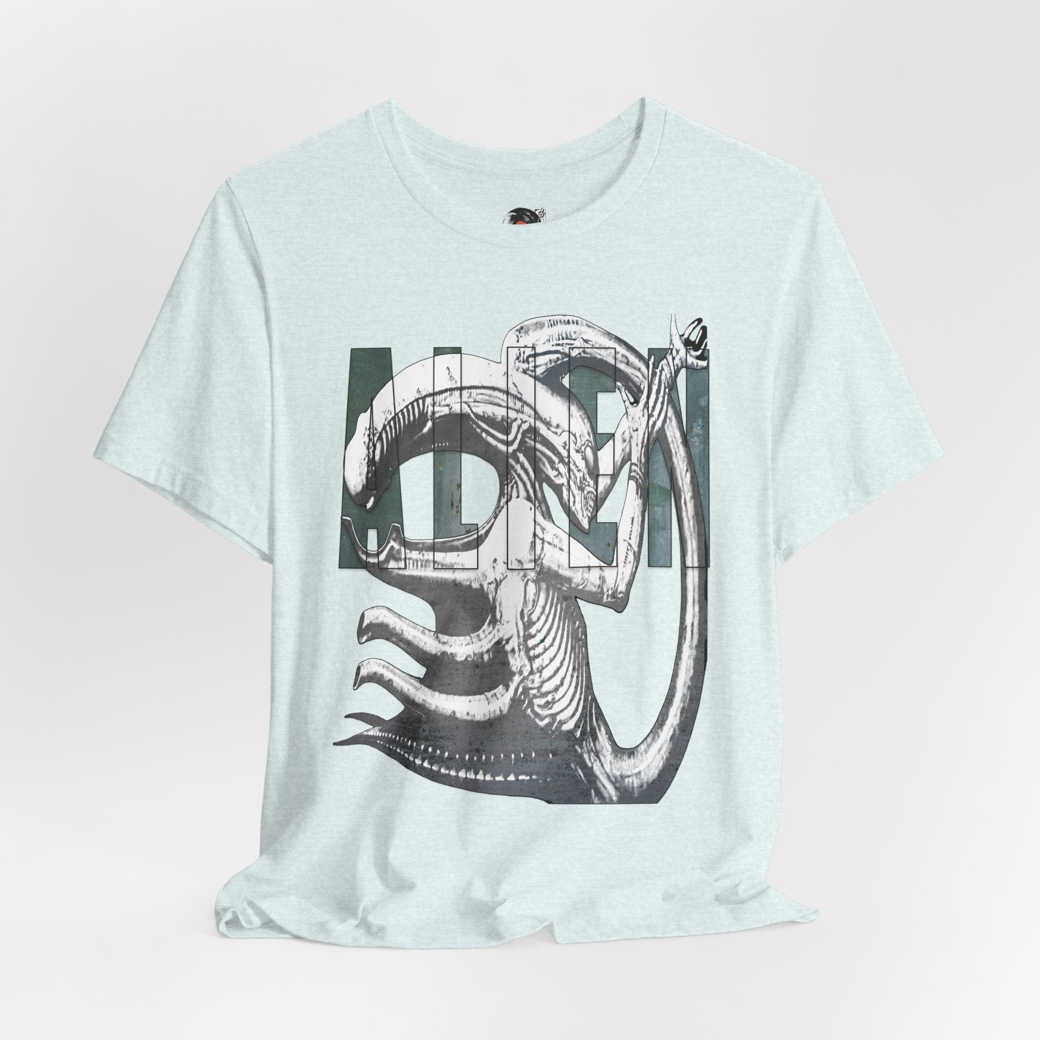 Sci-Fi Alien Illustration Tee | Alien Movie Graphic Shirt