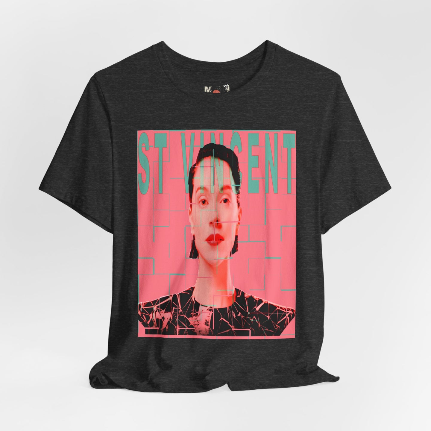 St. Vincent Portrait Tee — Retro Pop Art Musician T-Shirt