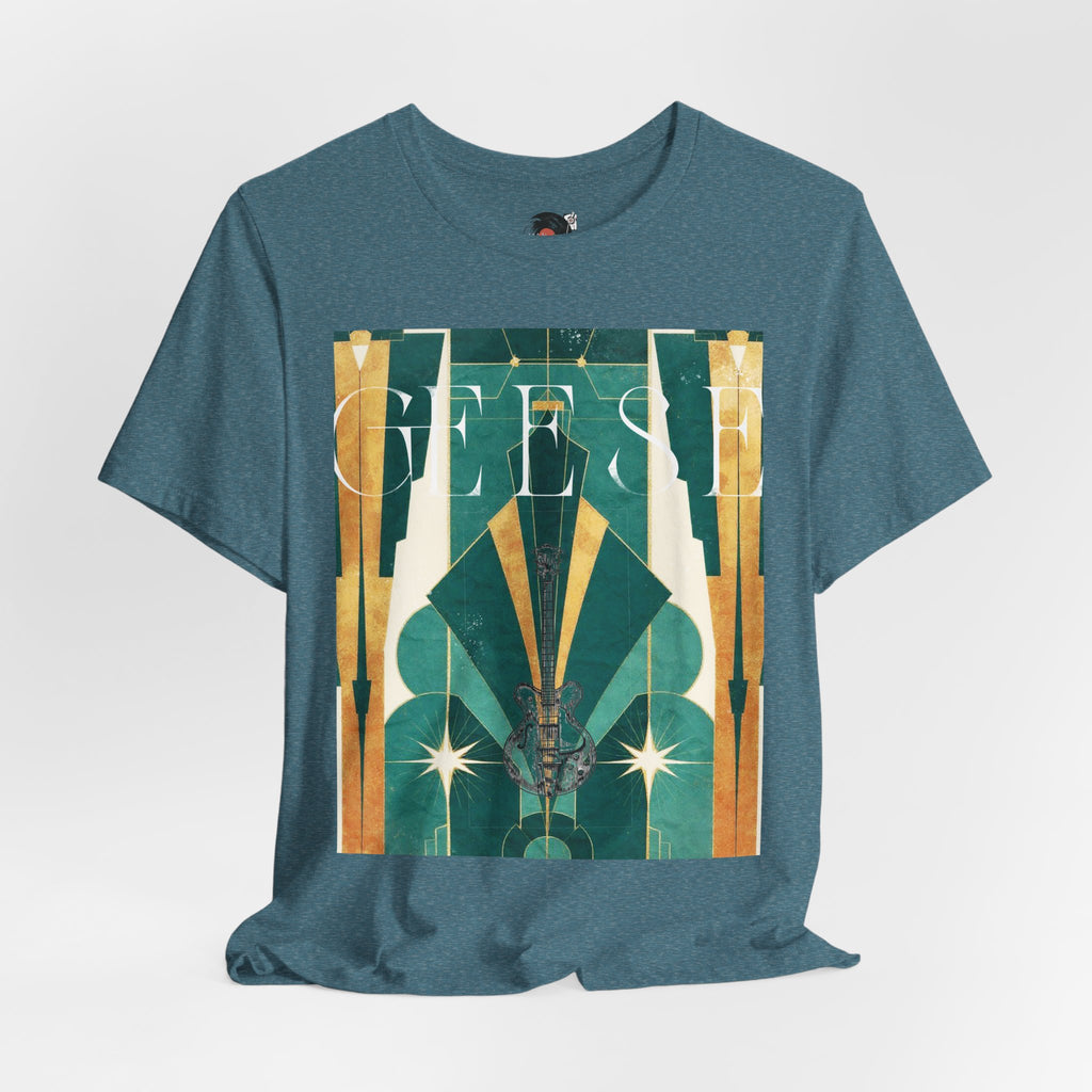 GEESE band Tee, Art Deco Inspire Graphic Tee, Vintage Style Shirt, Retro Tee, Gift for Art Lovers, Casual Wear