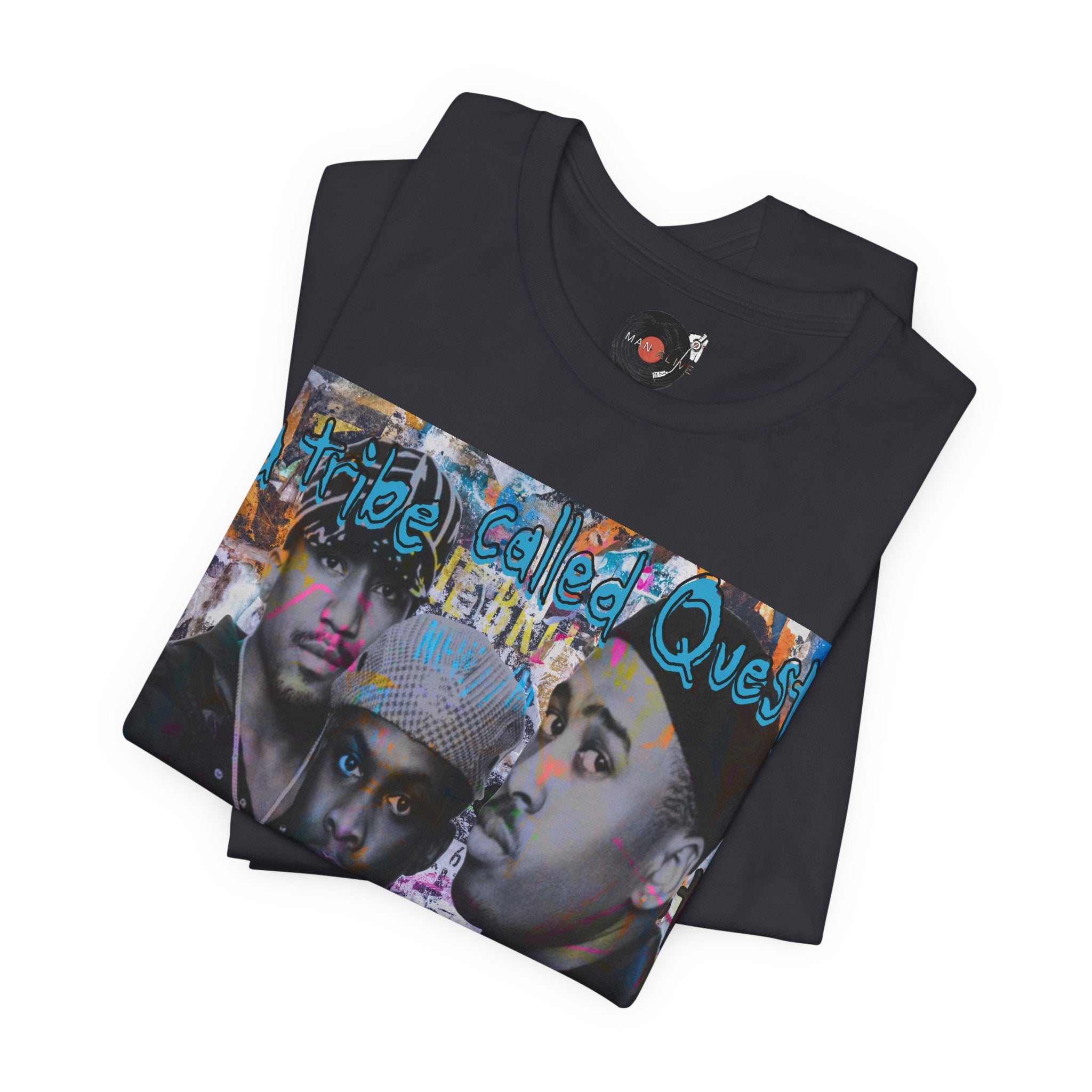 A Tribe Called Quest Retro Hip Hop Trio Photo Tee | 90s Rap Aesthetic
