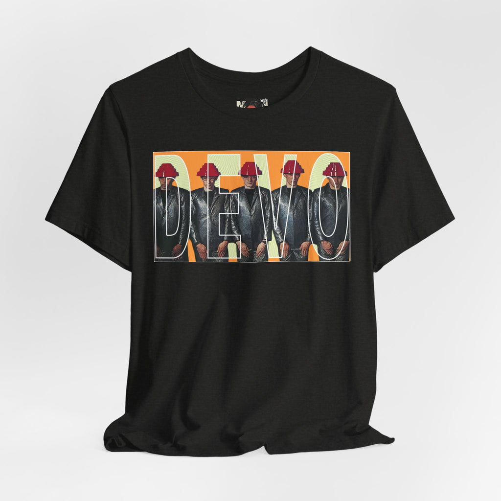 Devo Retro Pop Art Band Tee — Devo Graphic T-Shirt