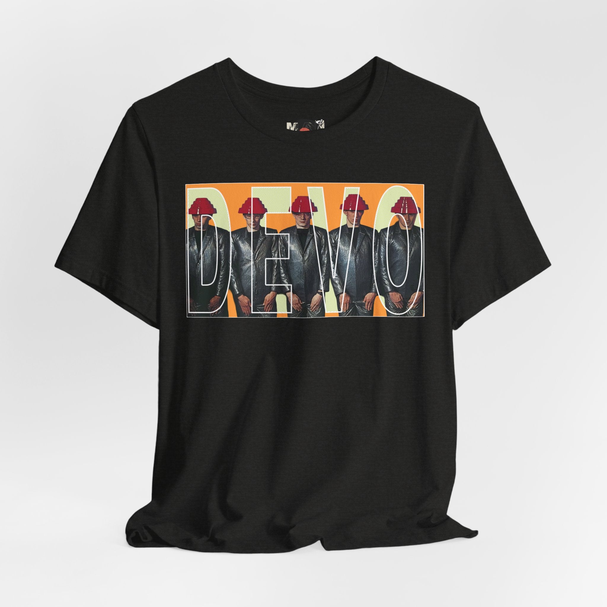 Devo Retro Pop Art Band Tee — Devo Graphic T-Shirt
