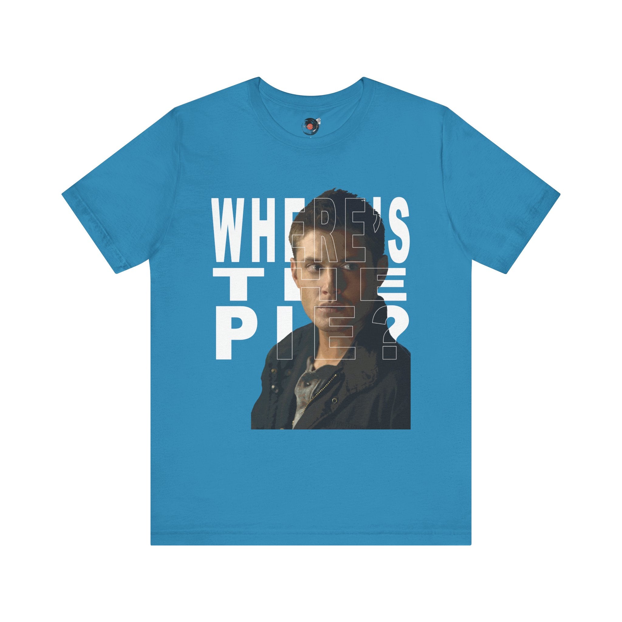 Dean Winchester "Where's the Pie?" Portrait T-Shirt | Supernatural TV Tee