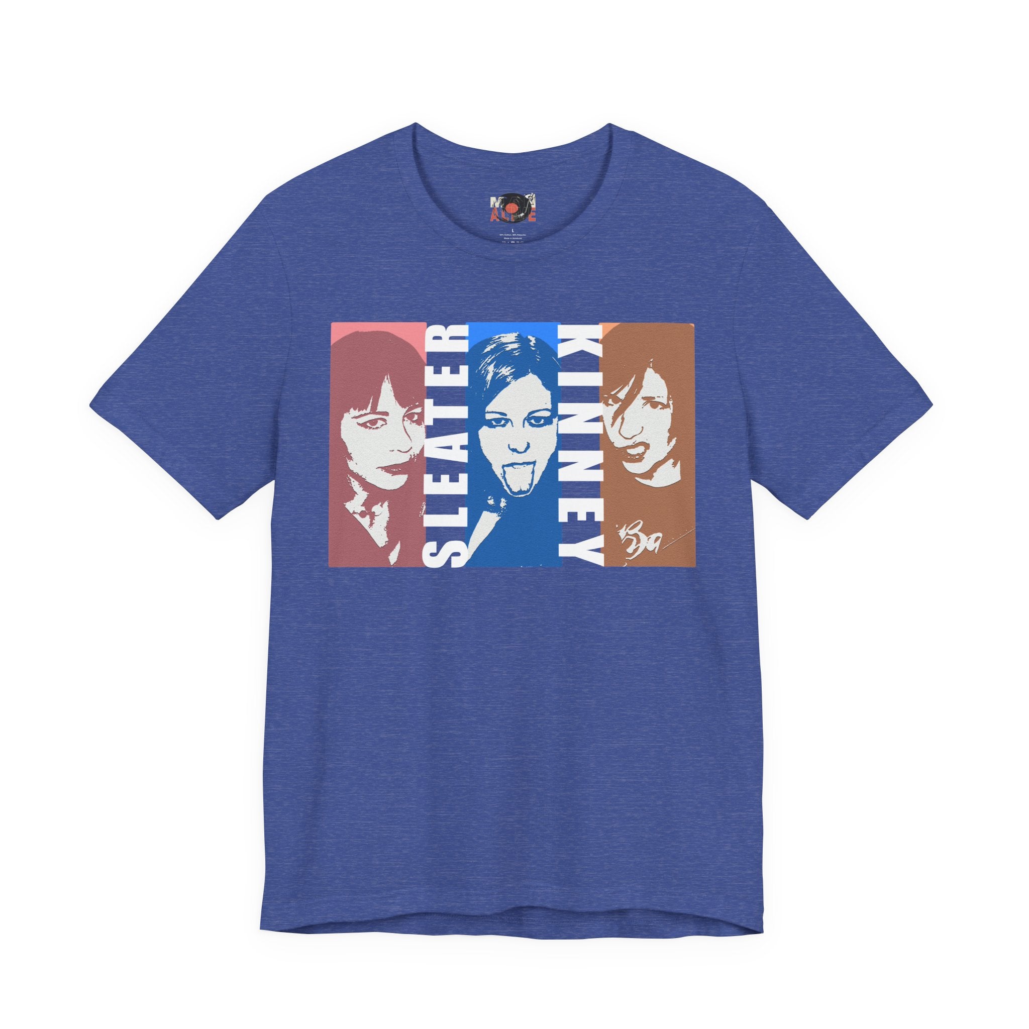 Sleater-Kinney Band Portrait T-Shirt | Indie Rock Tee