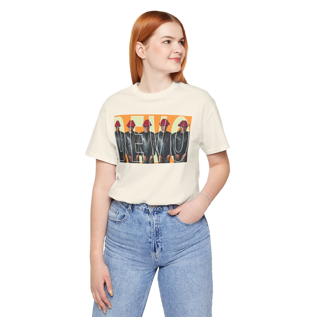 Devo Retro Pop Art Band Tee — Devo Graphic T-Shirt