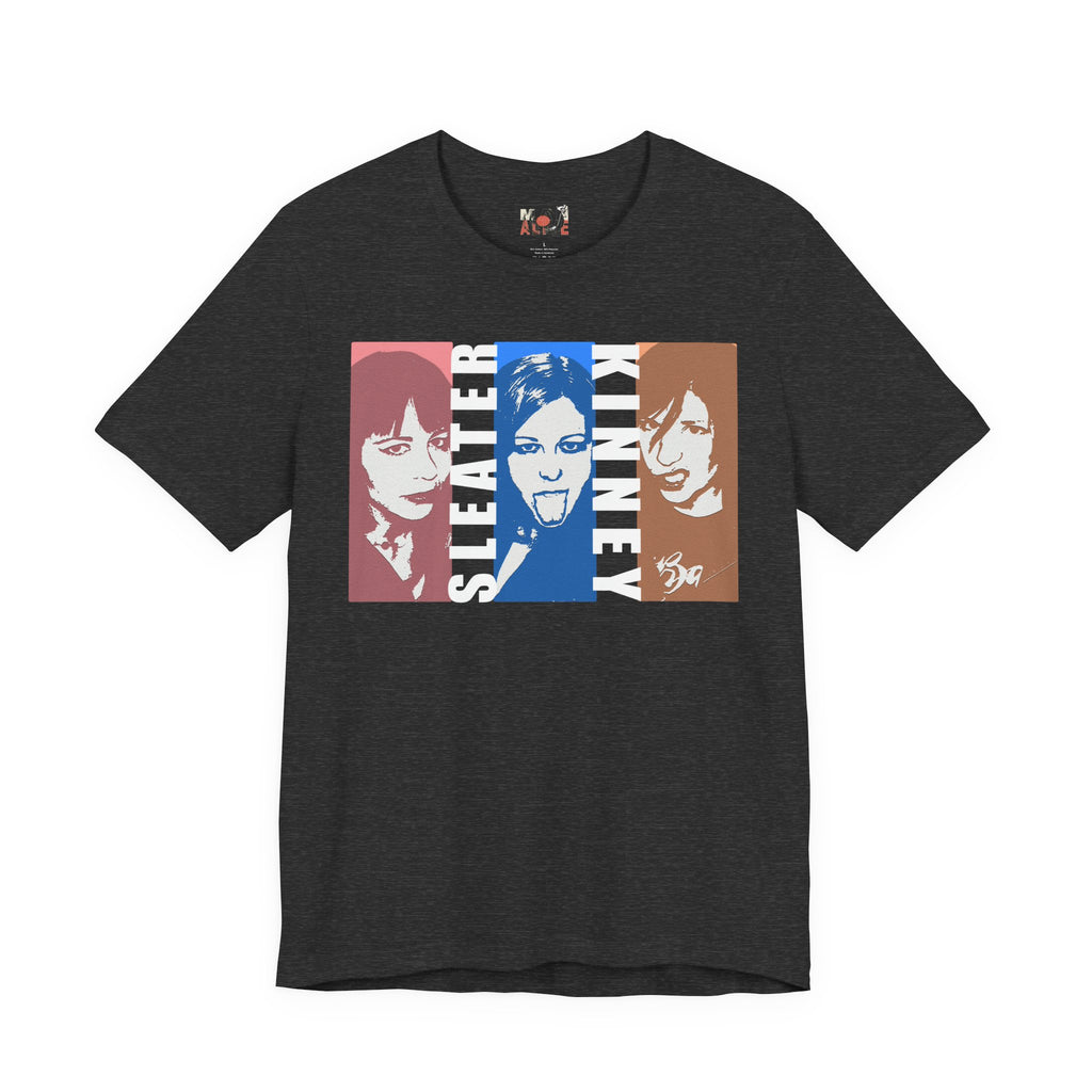 Sleater-Kinney Band Portrait T-Shirt | Indie Rock Tee