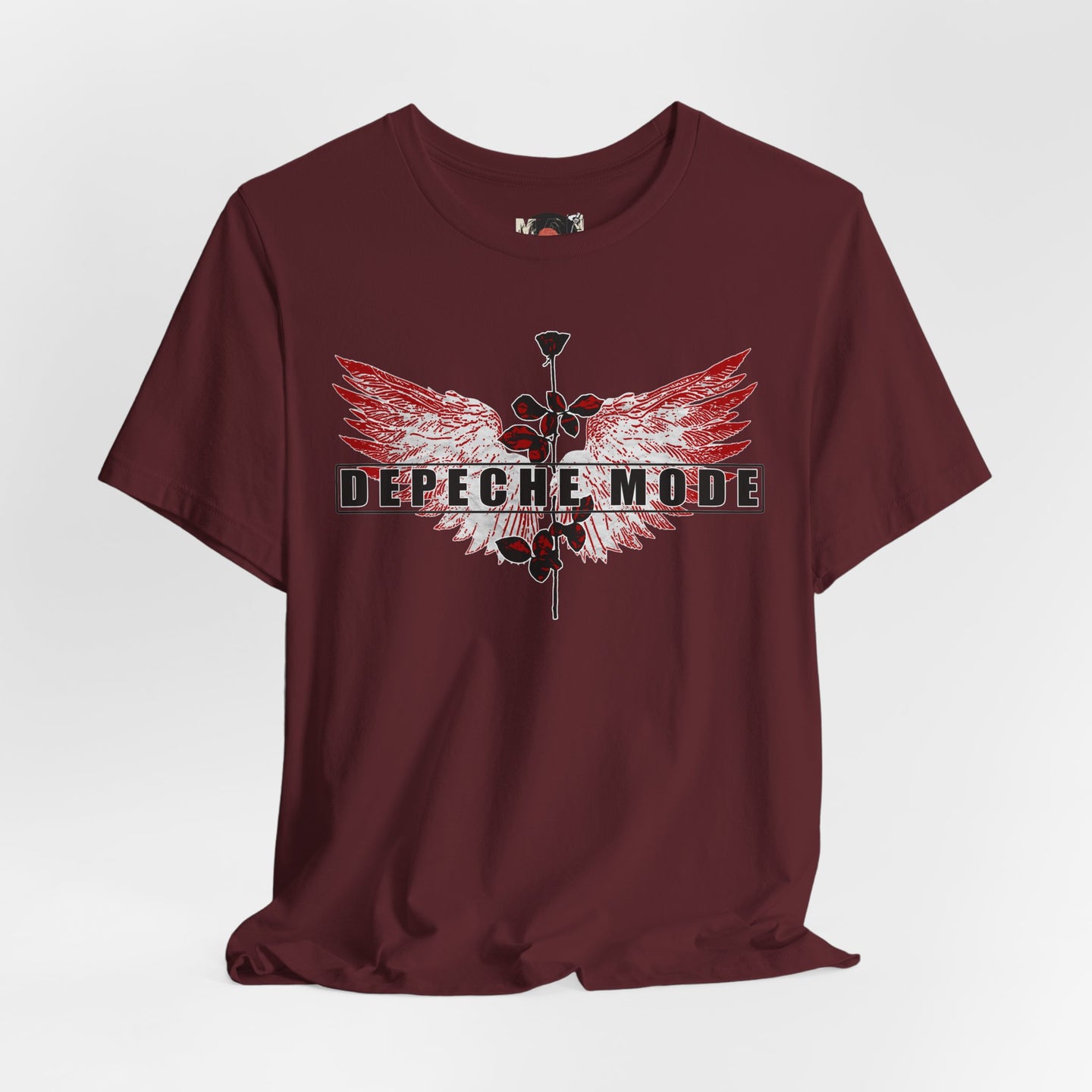 Depeche Mode Wings Rose T-Shirt | Band Logo Tee