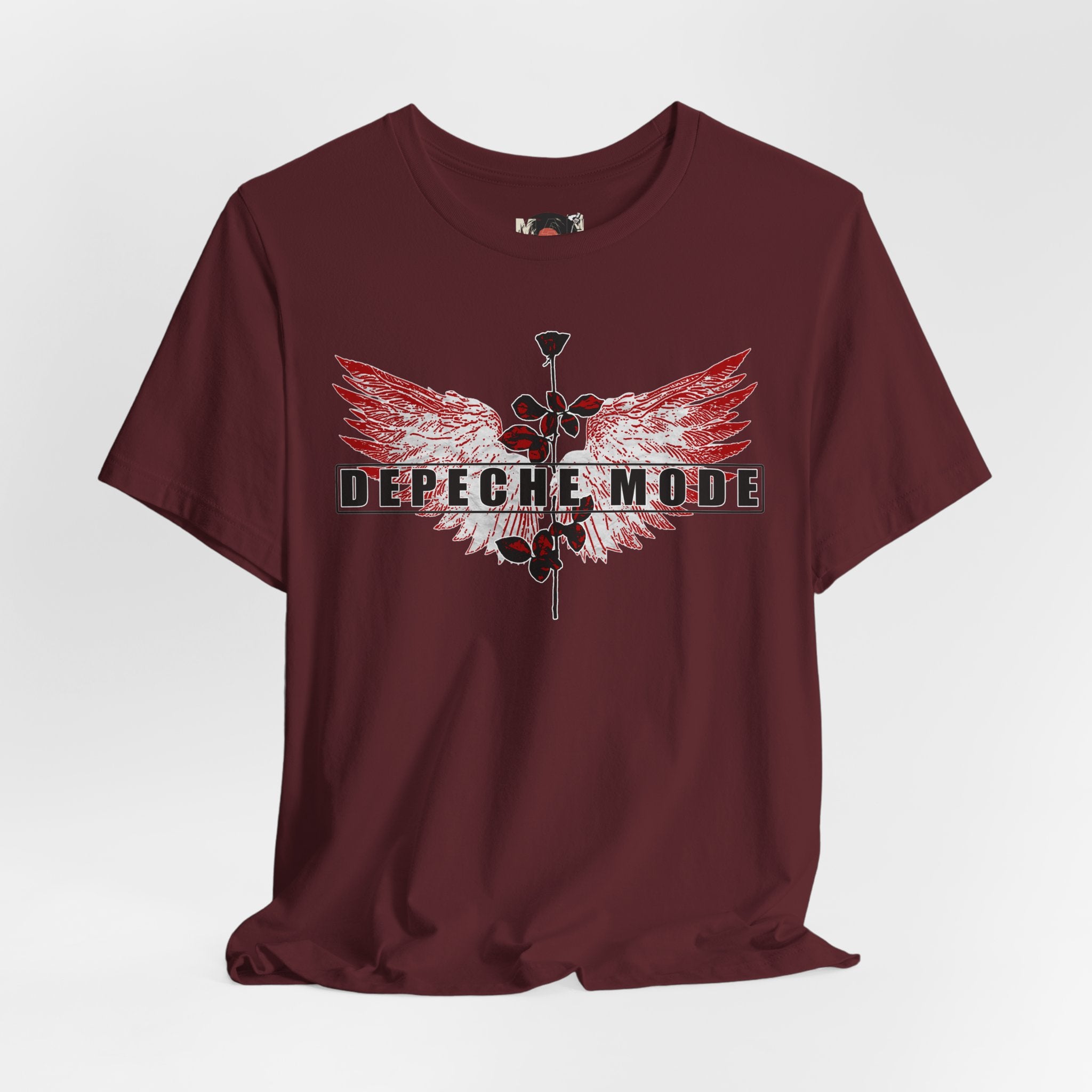 Depeche Mode Wings Rose T-Shirt | Band Logo Tee