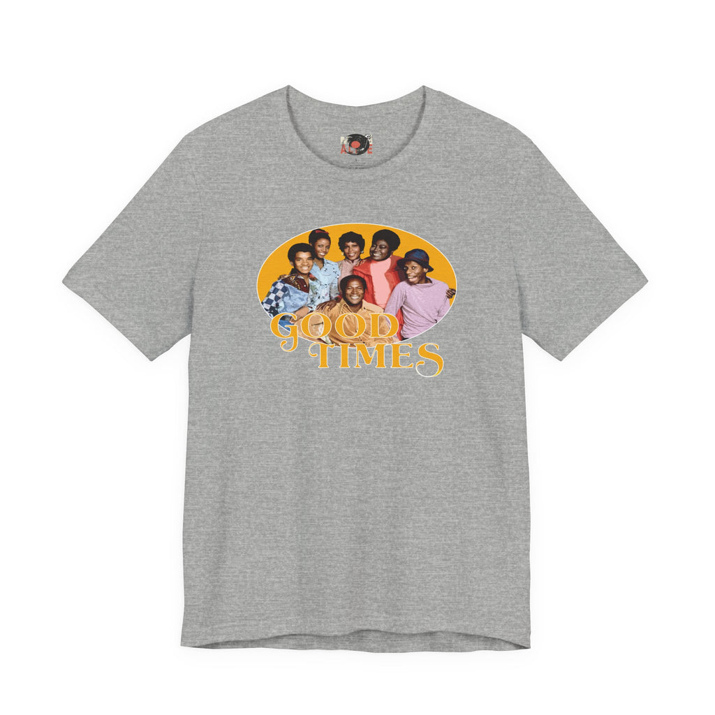 Good Times 70s Retro Family Portrait Tee | Vintage TV Photo