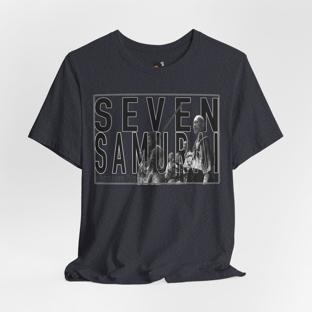 Seven Samurai movie graphic Tee | Classic Kurosawa poster design