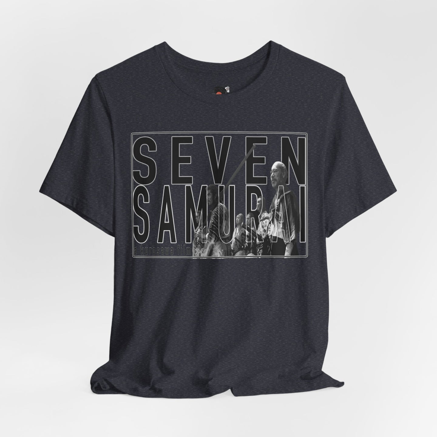 Seven Samurai movie graphic Tee | Classic Kurosawa poster design
