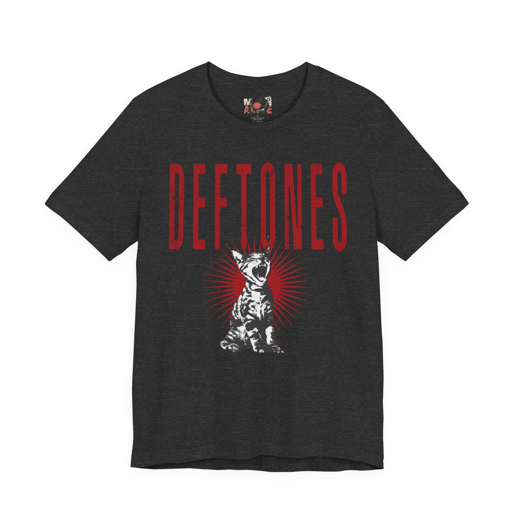 Deftones Band Logo Cat Tee | Rock Band T-Shirt