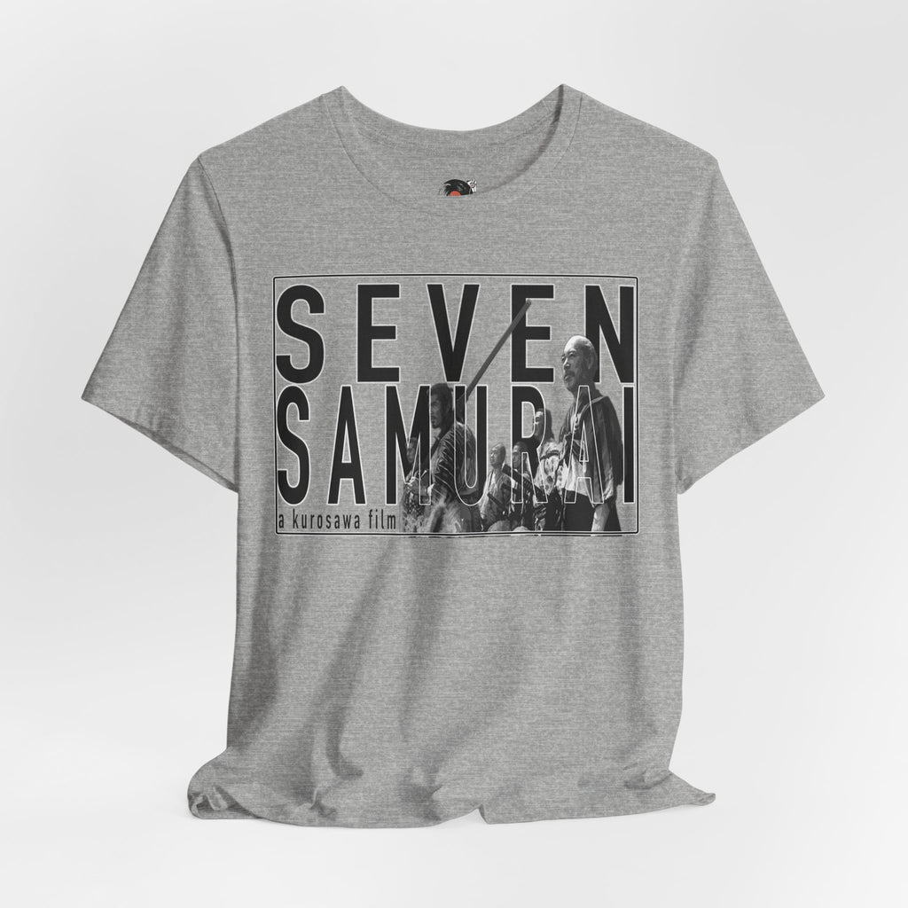 Seven Samurai movie graphic Tee | Classic Kurosawa poster design