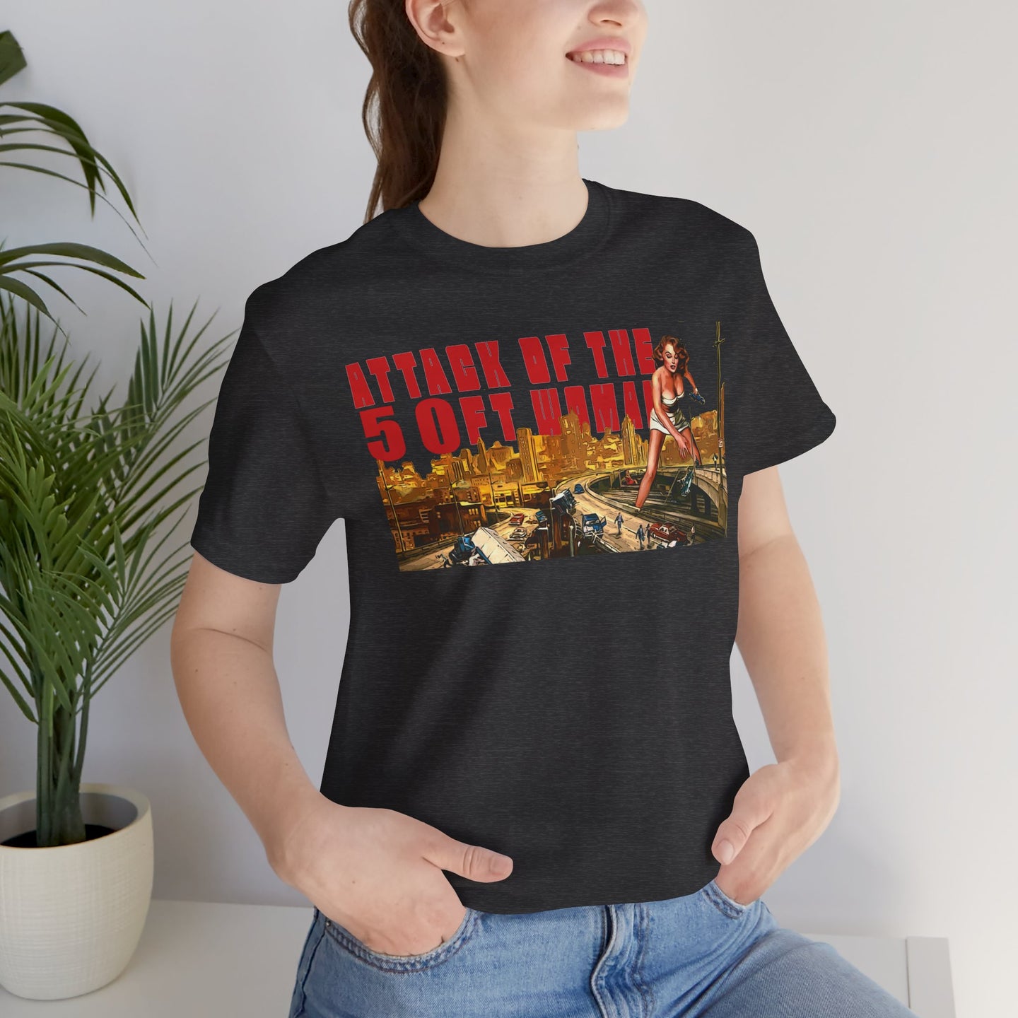 Attack of the 50 Ft. Woman Vintage Movie T-Shirt