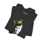 No Kings portrait tee | Graphic Political Satire T-Shirt