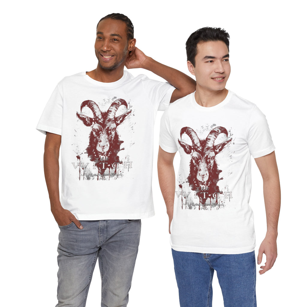 Witch Goat Illustration Tee | Witch Robert Eggers Horror Movie Graphic
