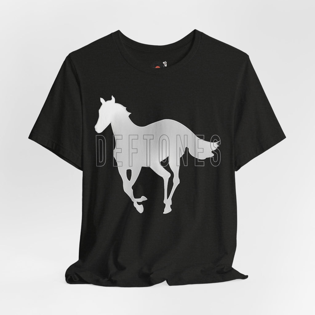 White Horse Silhouette Deftones T-Shirt | Band Logo Tee
