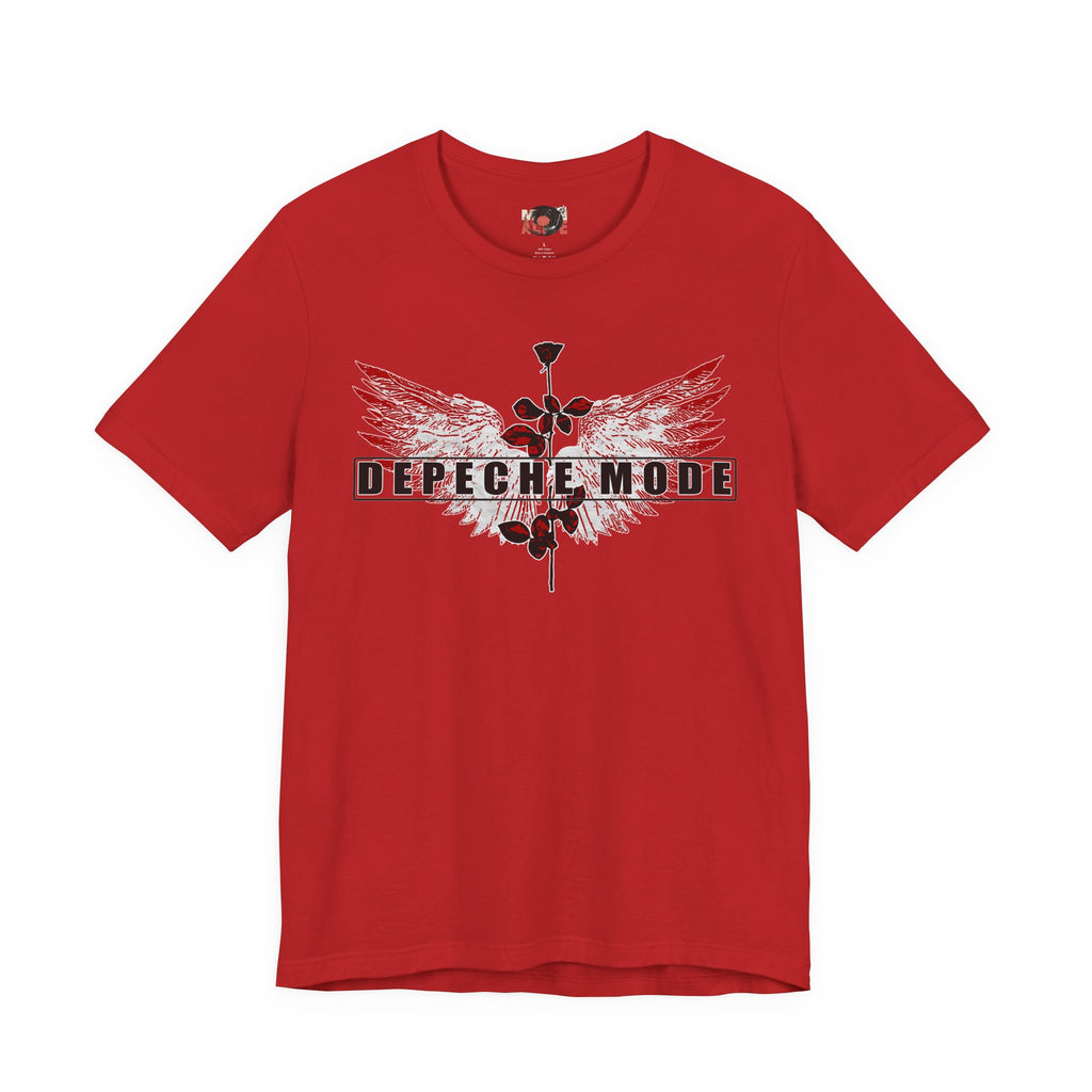 Depeche Mode Wings Rose T-Shirt | Band Logo Tee