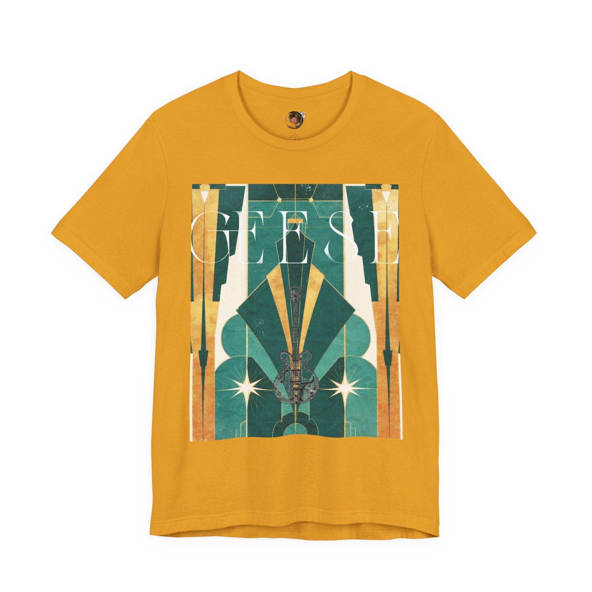 GEESE band Tee, Art Deco Inspire Graphic Tee, Vintage Style Shirt, Retro Tee, Gift for Art Lovers, Casual Wear