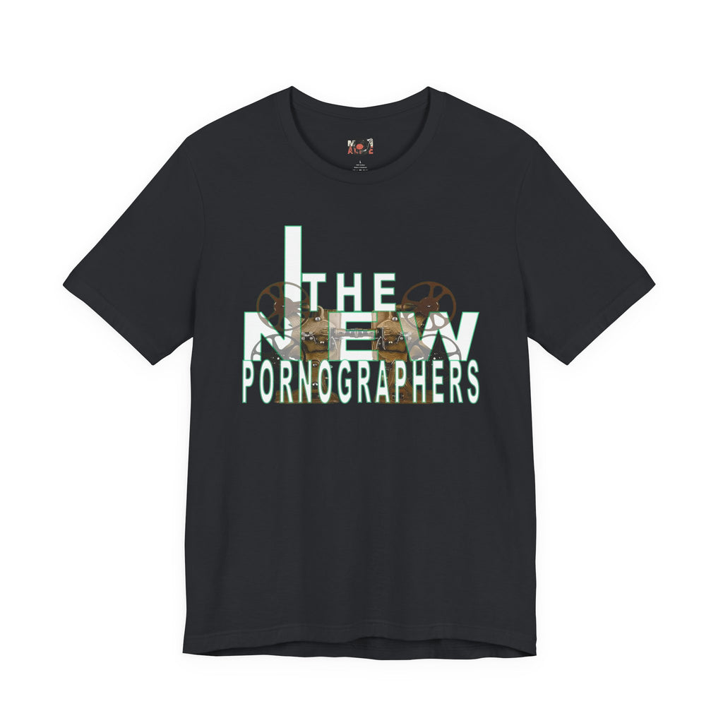 The New Pornographers band art Tee | Vintage film camera graphic