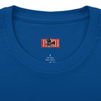 Le Samurai Vintage Movie Graphic Tee — Retro Blue Noir Crew