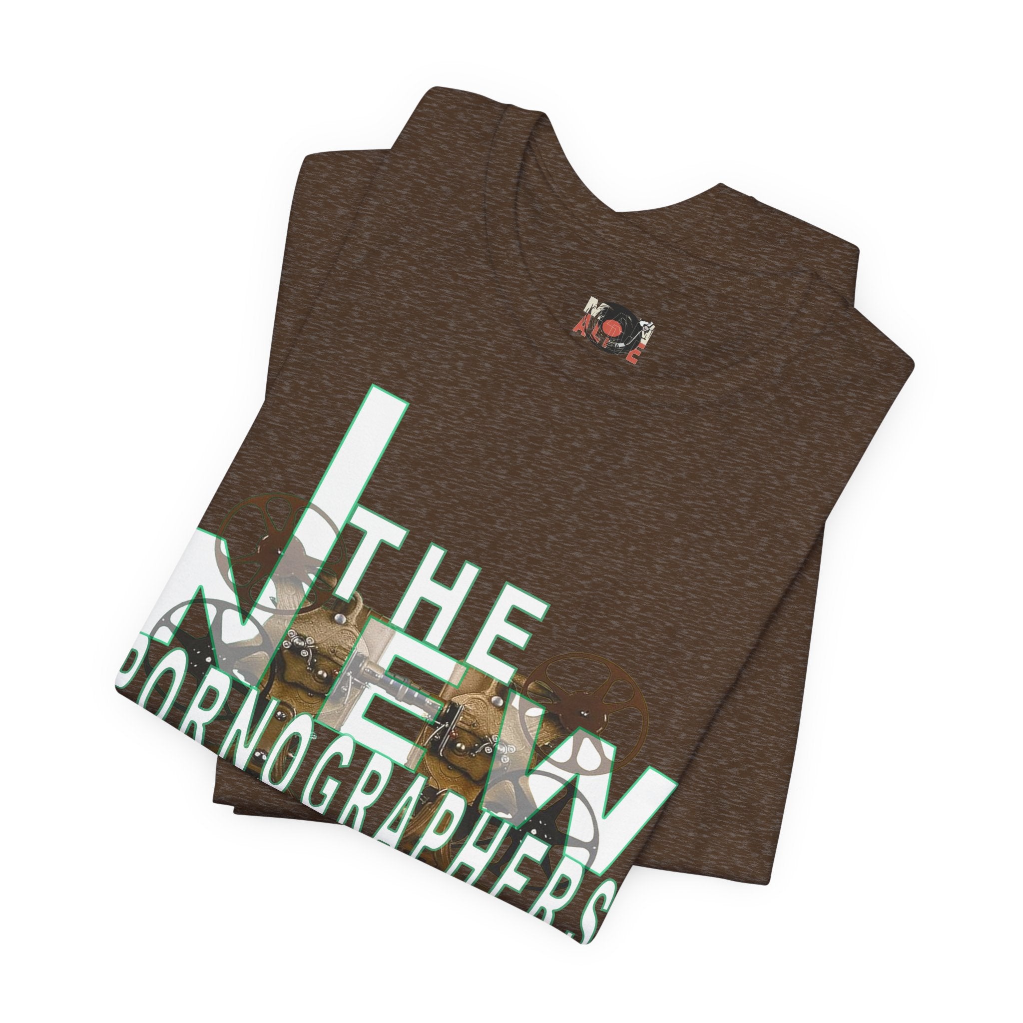 The New Pornographers band art Tee | Vintage film camera graphic