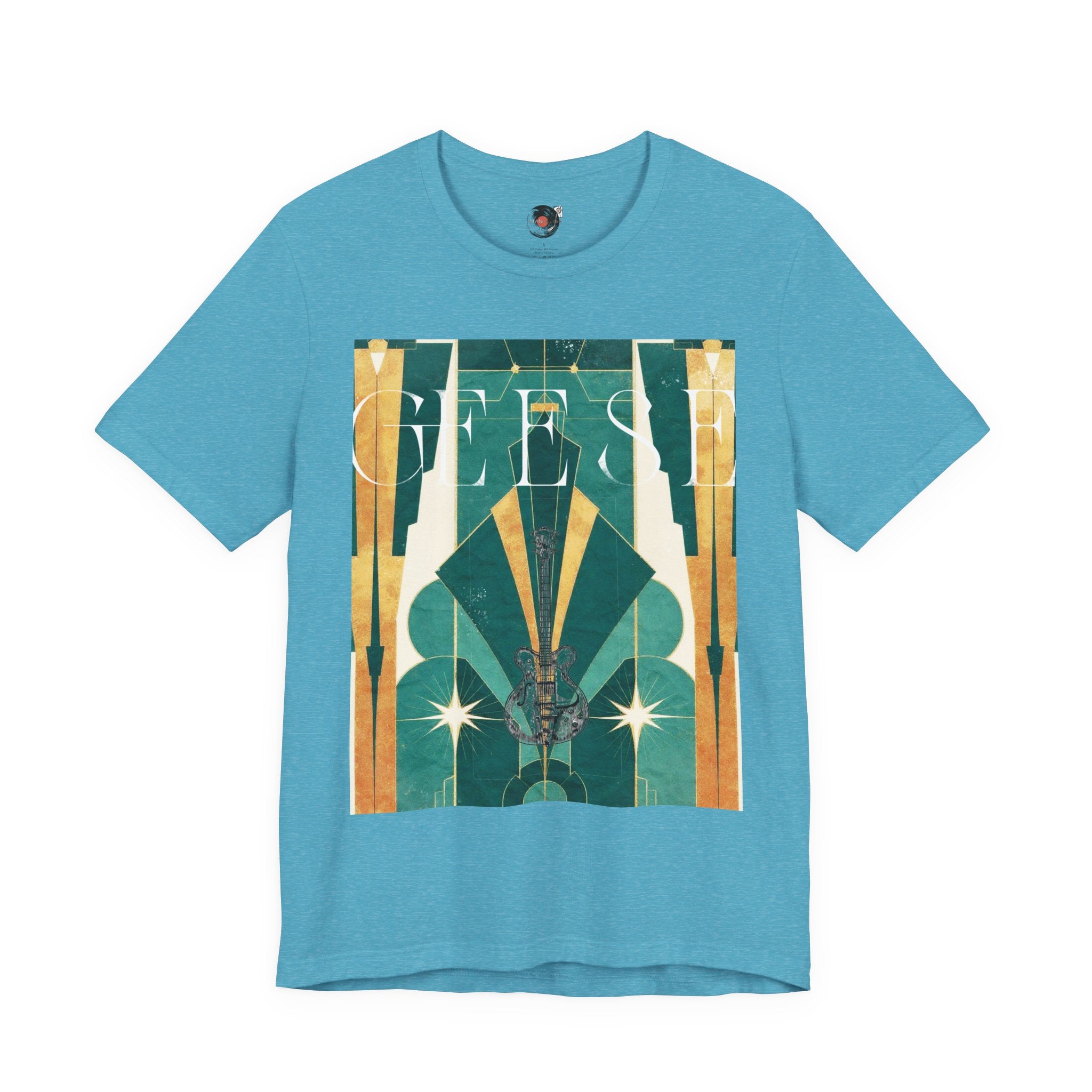 GEESE band Tee, Art Deco Inspire Graphic Tee, Vintage Style Shirt, Retro Tee, Gift for Art Lovers, Casual Wear