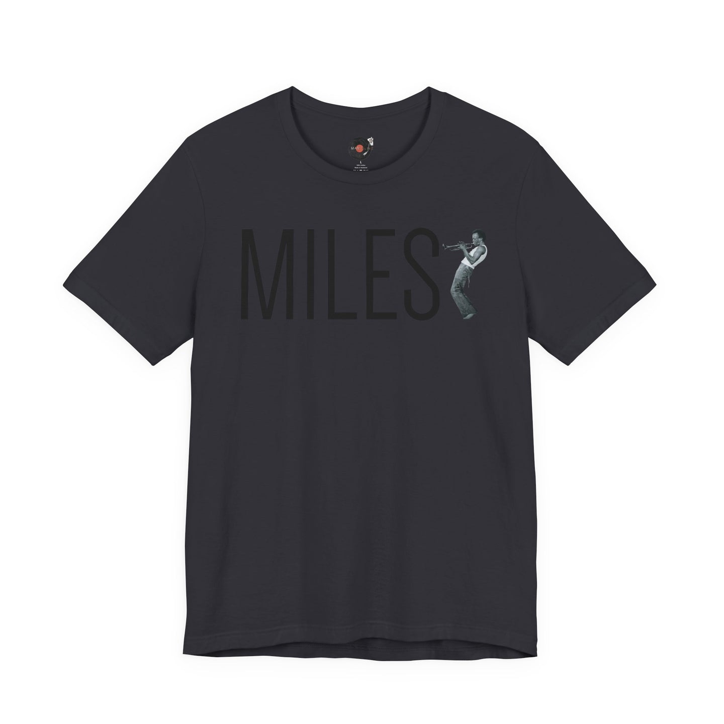 Miles Davis Jazz Music Unisex Tee, Vintage Minimalist Art Shirt, Cool Jazz Lover Gift, Retro Musician T-Shirt, Clean Design Top, Music