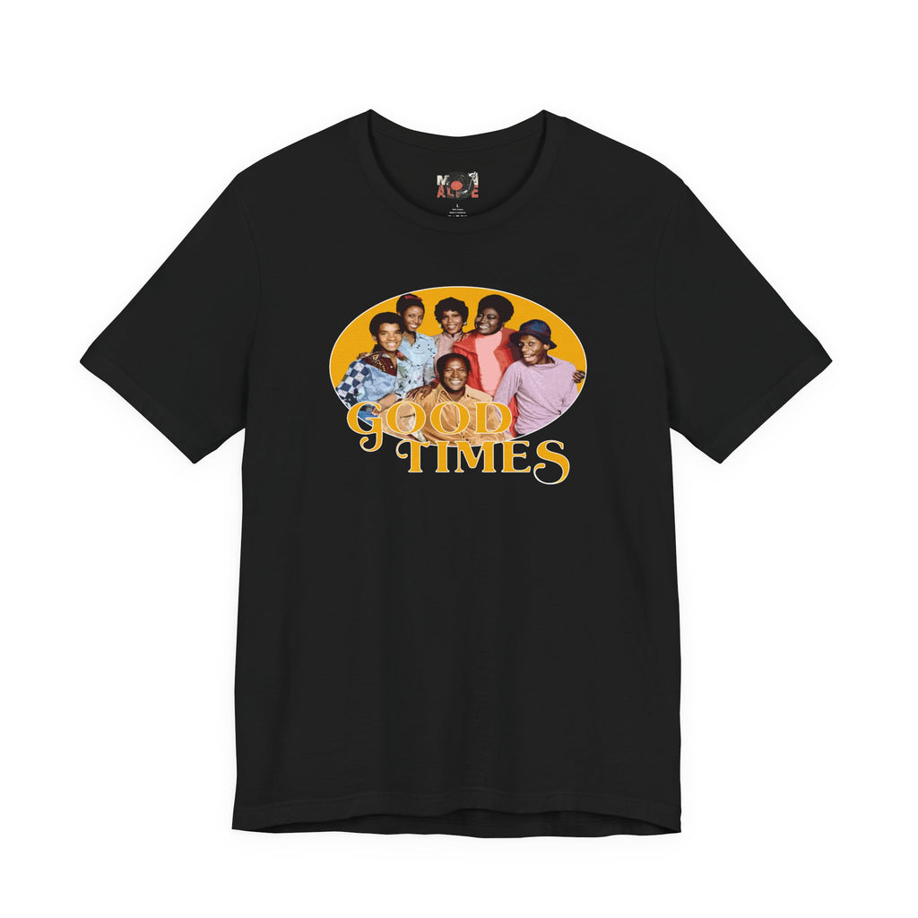 Good Times 70s Retro Family Portrait Tee | Vintage TV Photo