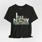The New Pornographers band art Tee | Vintage film camera graphic