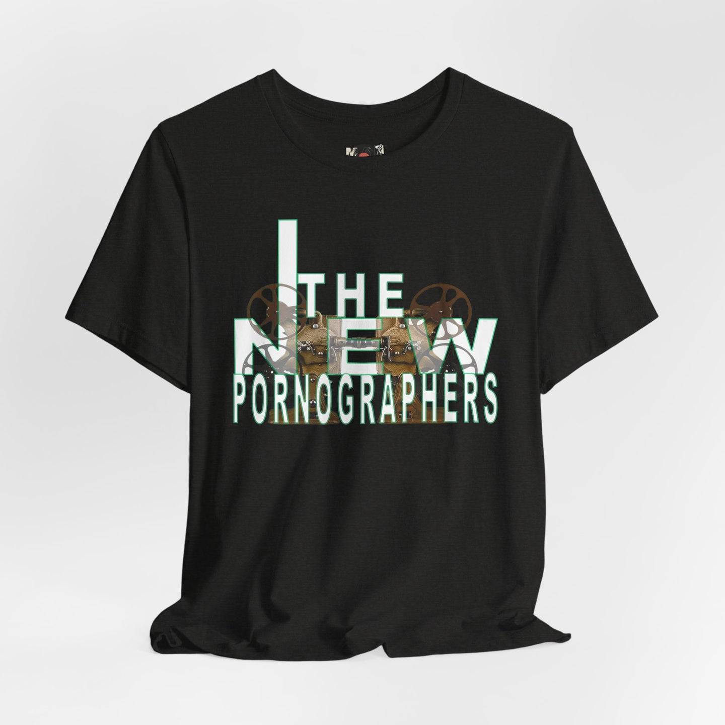 The New Pornographers band art Tee | Vintage film camera graphic
