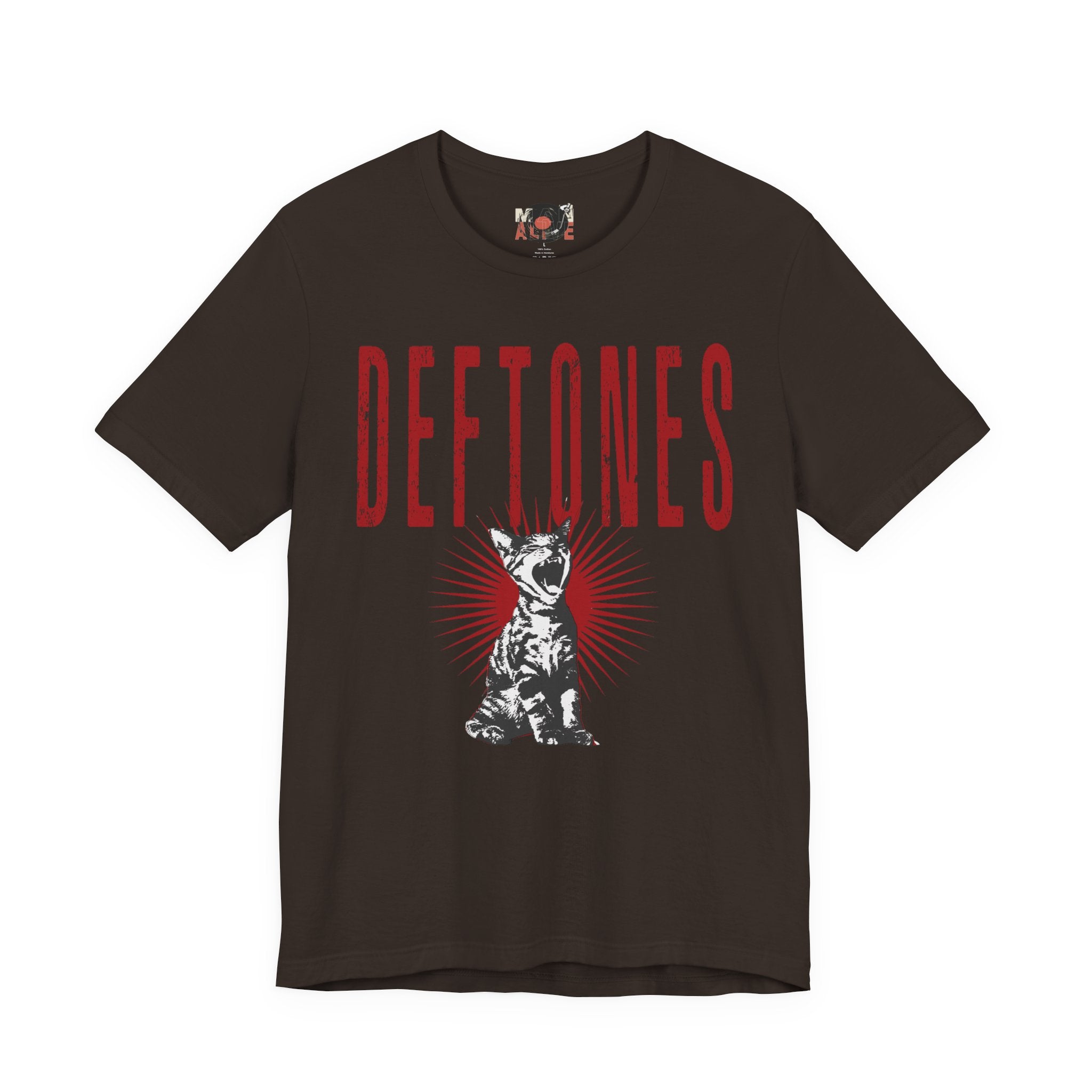 Deftones Band Logo Cat Tee | Rock Band T-Shirt