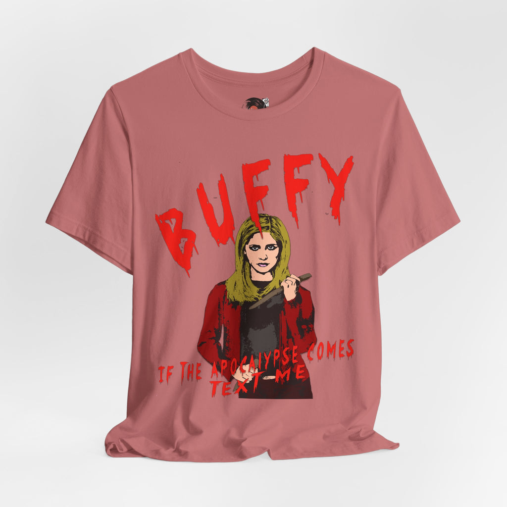 Buffy Vampire Slayer Illustration Tee | Buffy Graphic T-Shirt