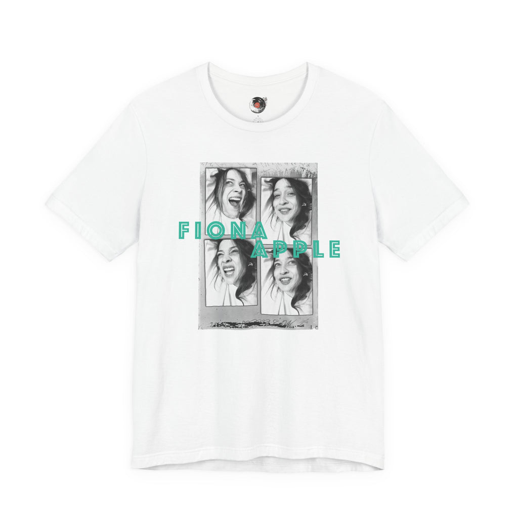 Fiona Apple Collage Tee T-Shirt | Portrait Music Graphic