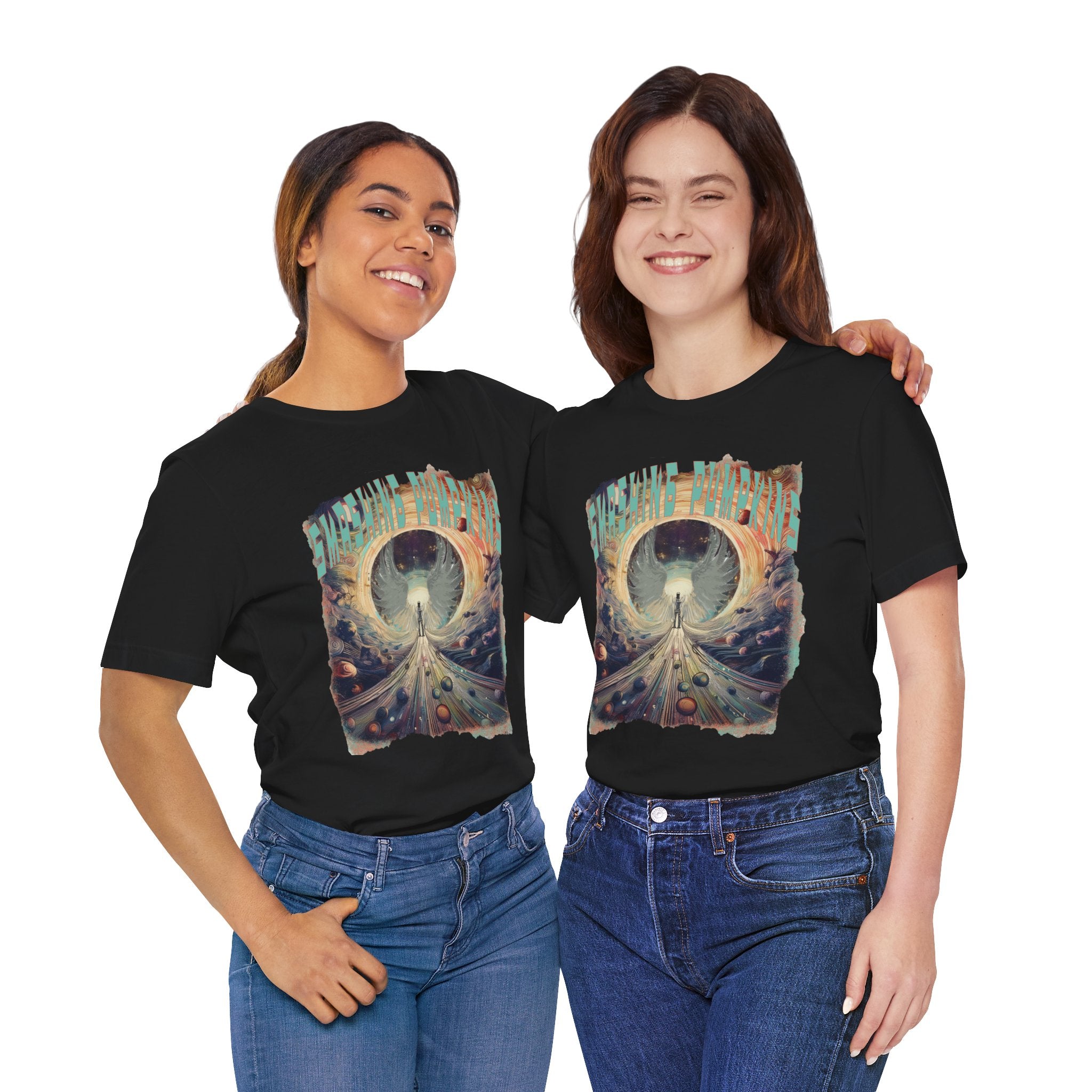 Smashing Pumpkins Psychedelic Cosmic Journey T-Shirt – Alt rock Music Graphic Tee