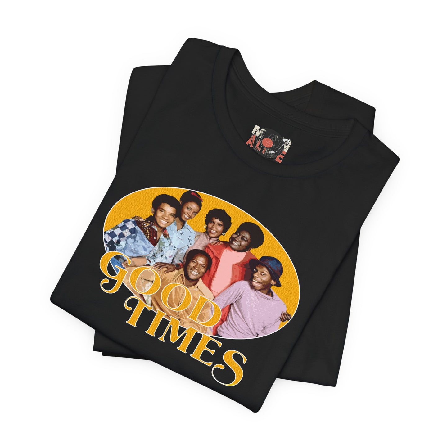 Good Times 70s Retro Family Portrait Tee | Vintage TV Photo