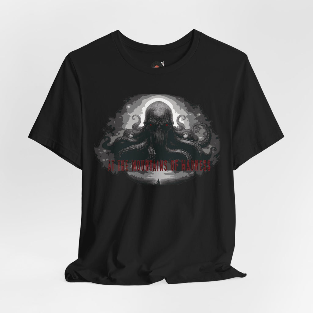 Cthulhu Cosmic Octopus Illustration T-Shirt | Lovecraft Horror Tee