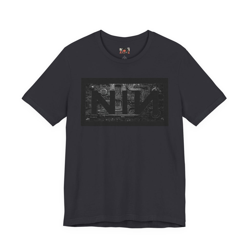 NIN computer wire gritty tee | Music Industrial graphic tee