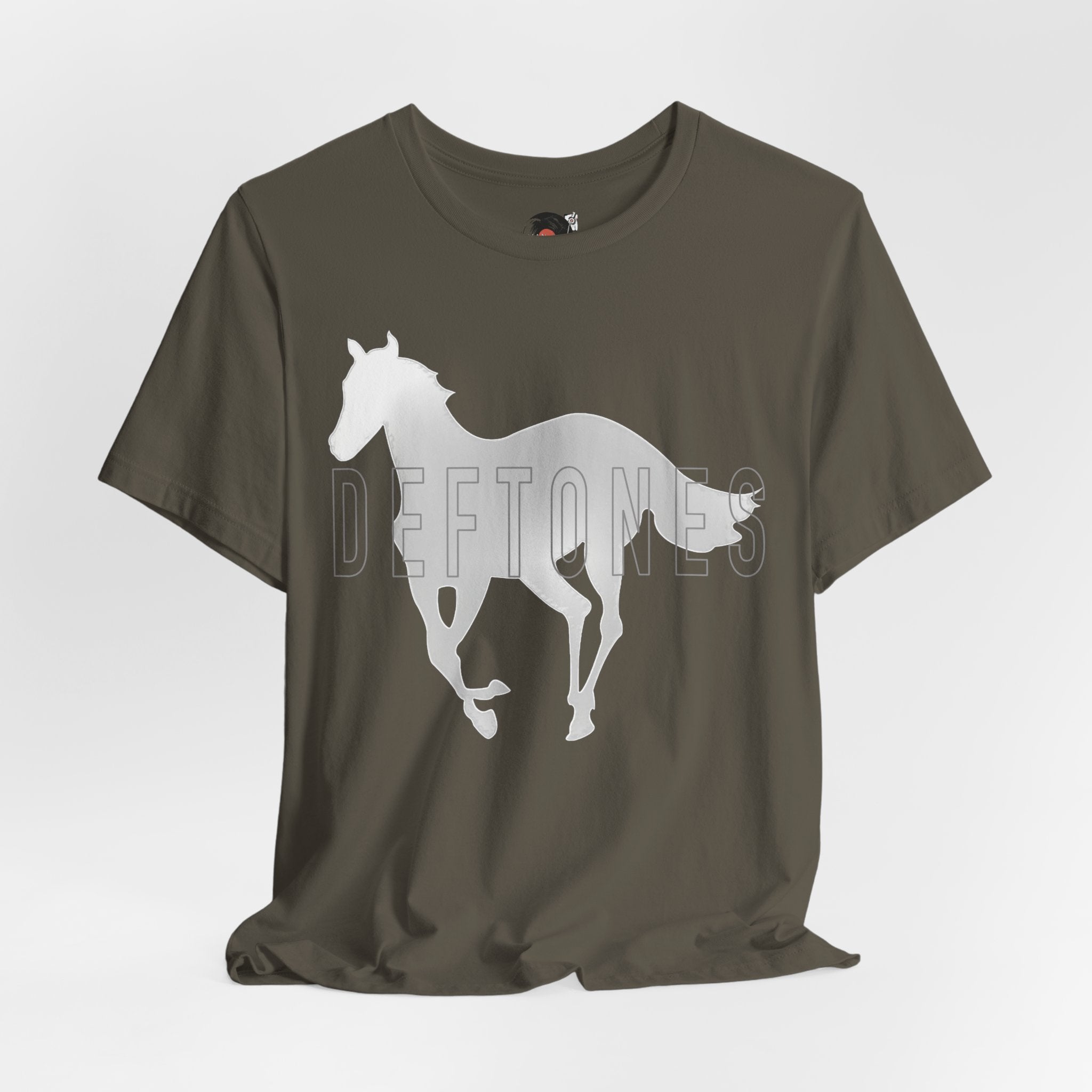 White Horse Silhouette Deftones T-Shirt | Band Logo Tee