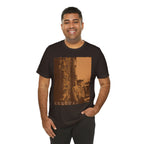 Kerouac portrait T-Shirt | Beat poet graphic tee, vintage sepia photo