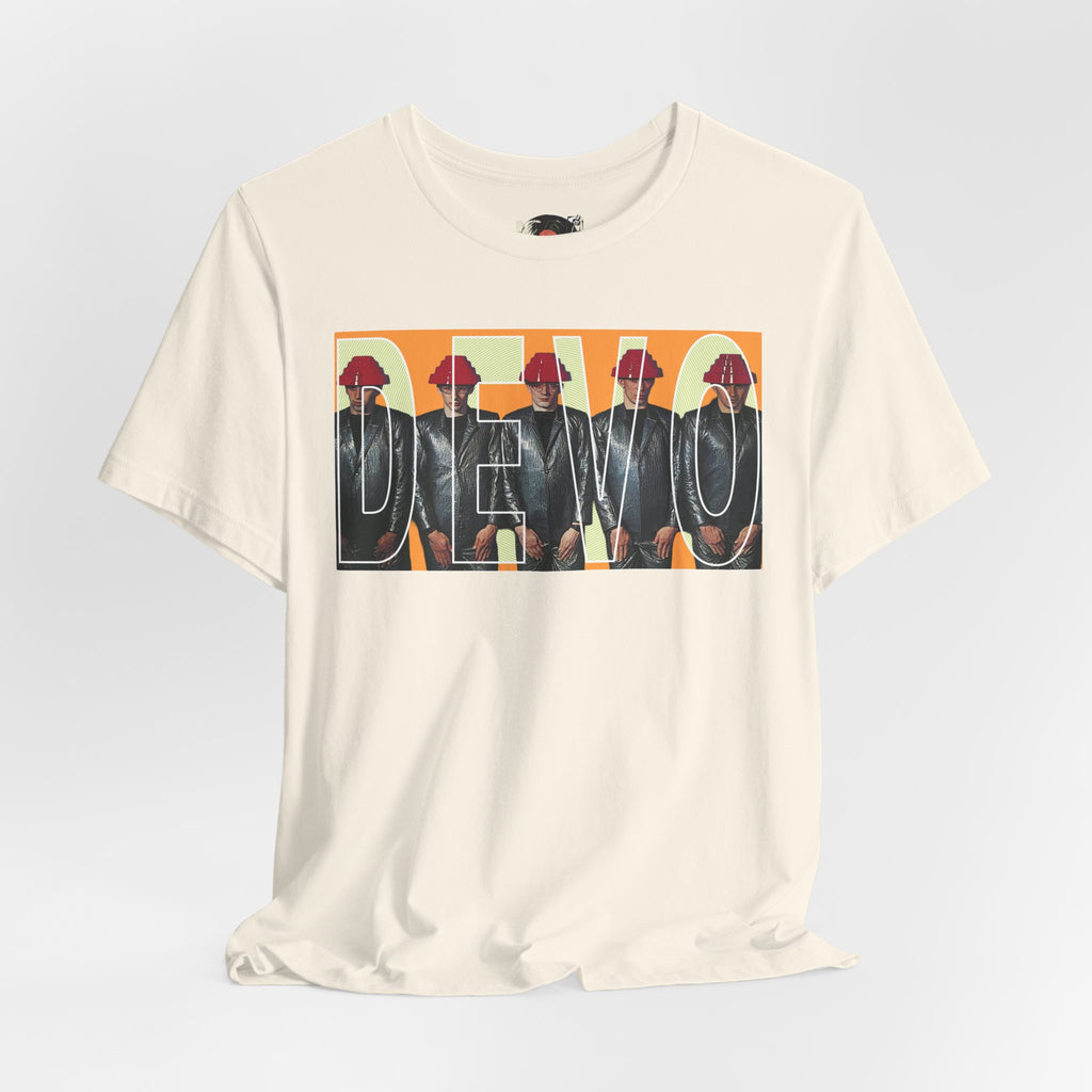 Devo Retro Pop Art Band Tee — Devo Graphic T-Shirt