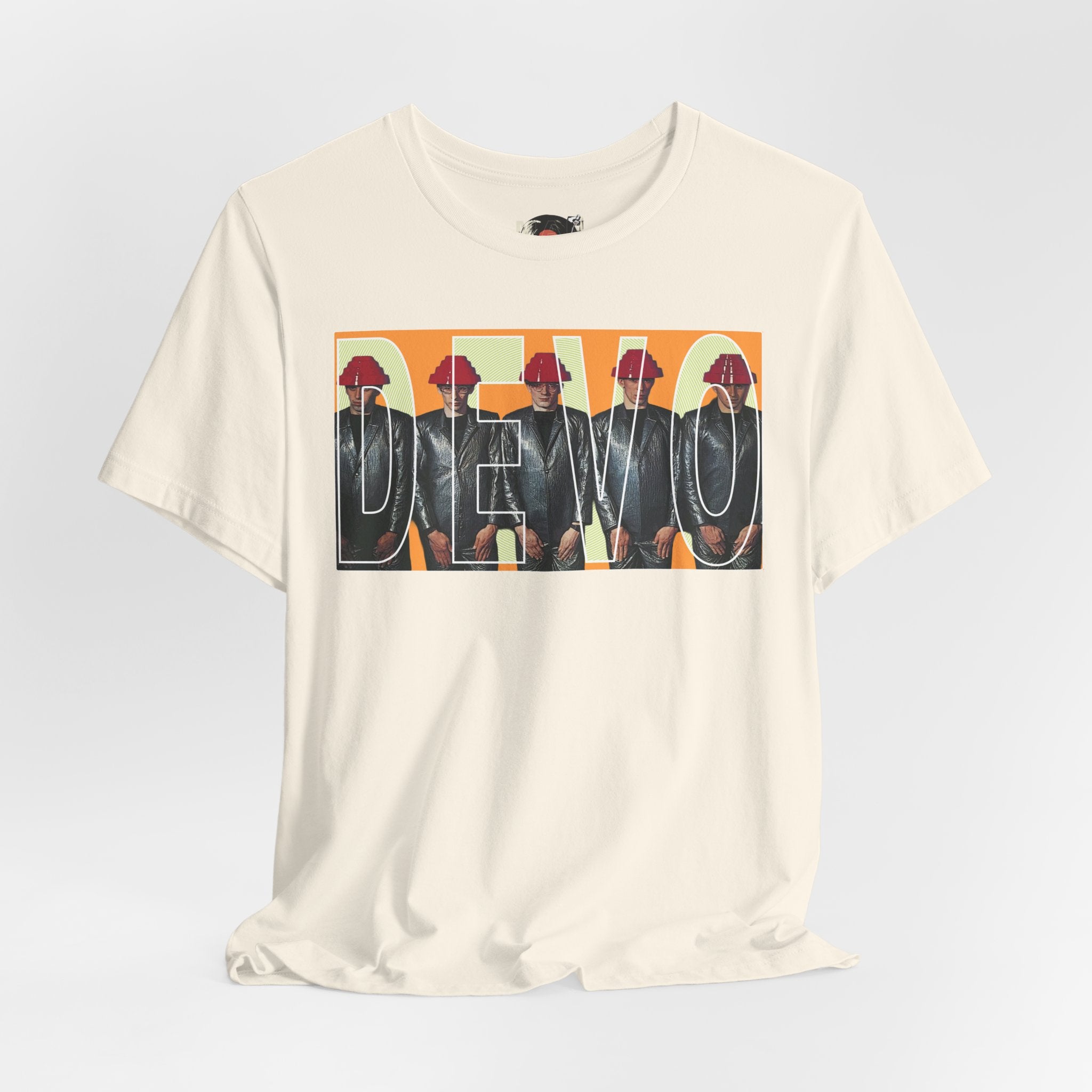 Devo Retro Pop Art Band Tee — Devo Graphic T-Shirt