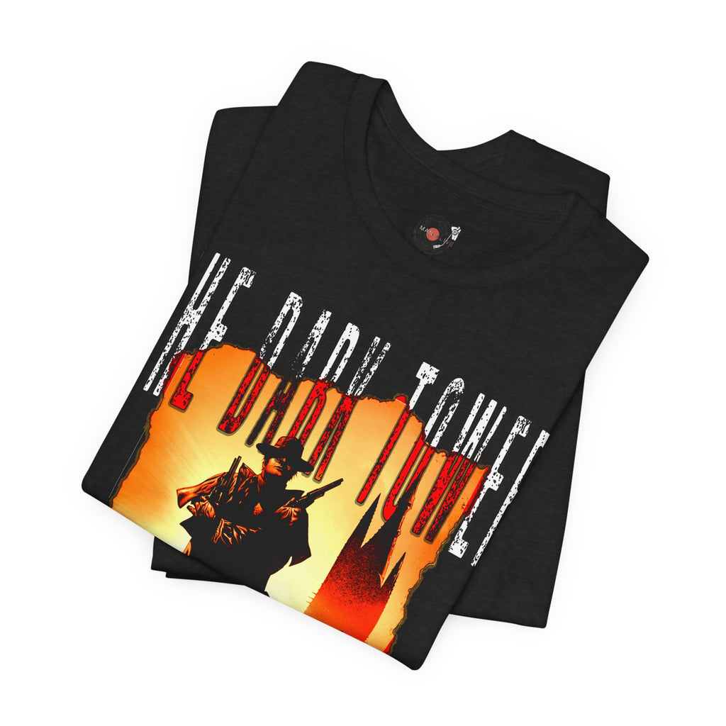 The Dark Tower silhouette T-shirt | Stephen King inspired, horror western art