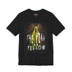 The King in Yellow T-Shirt | Horror Graphic Tee, Yellow Cloaked Figure