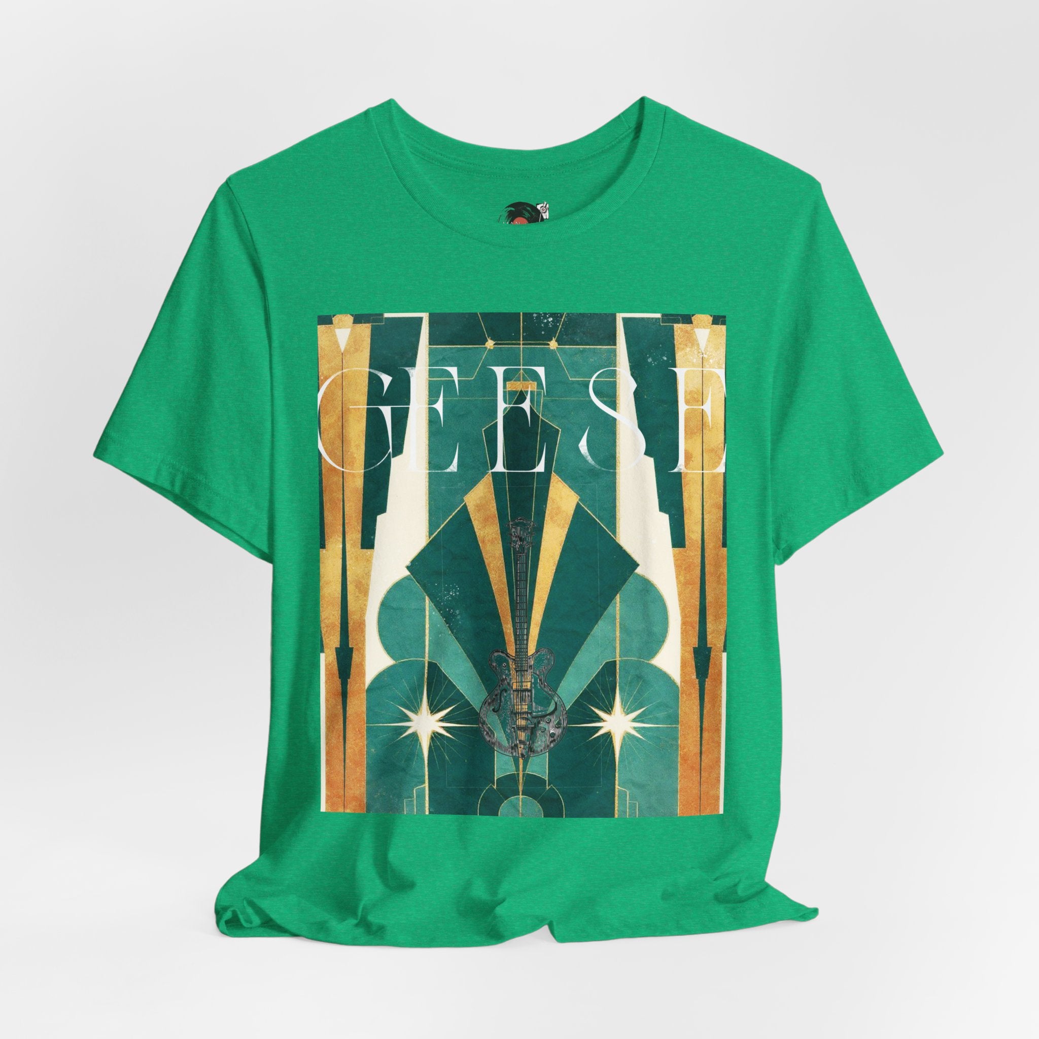 GEESE band Tee, Art Deco Inspire Graphic Tee, Vintage Style Shirt, Retro Tee, Gift for Art Lovers, Casual Wear