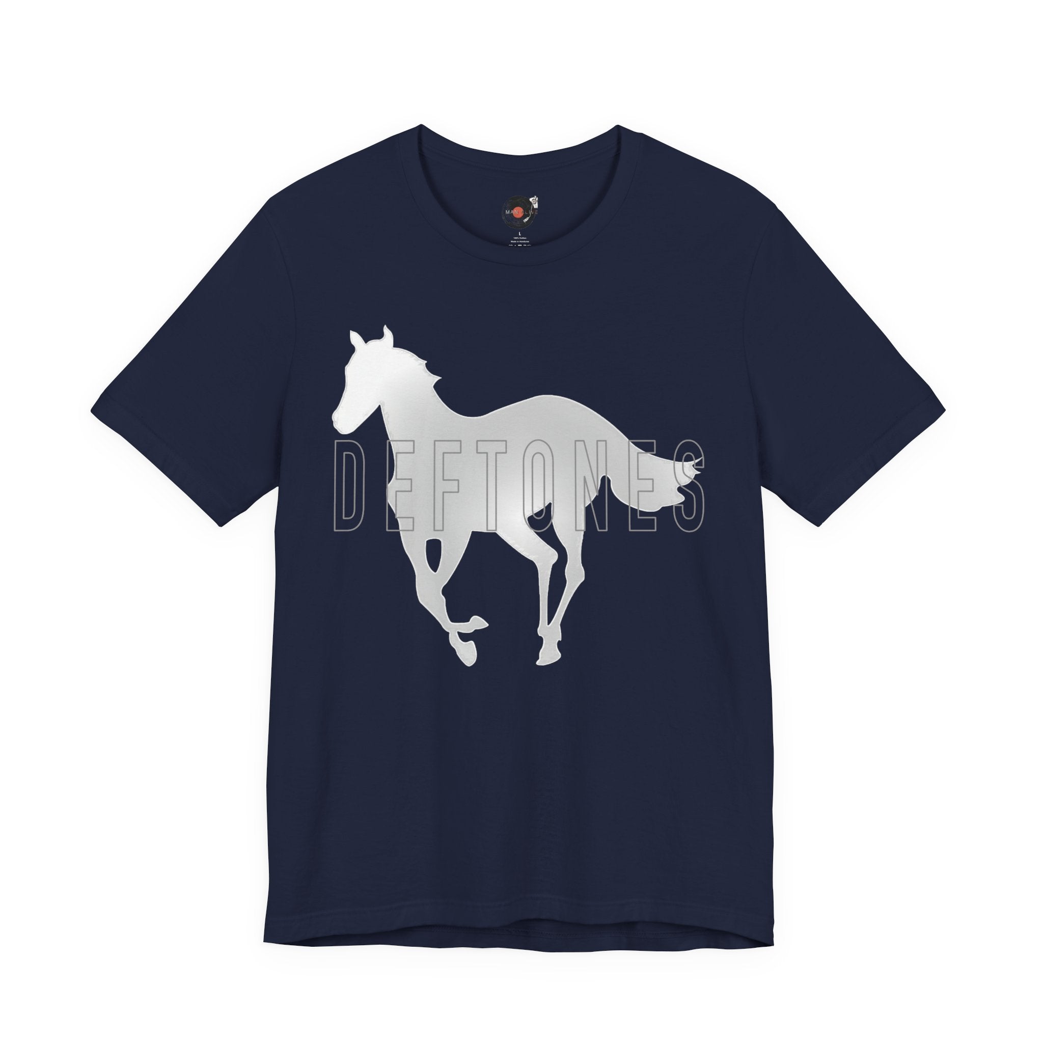 White Horse Silhouette Deftones T-Shirt | Band Logo Tee