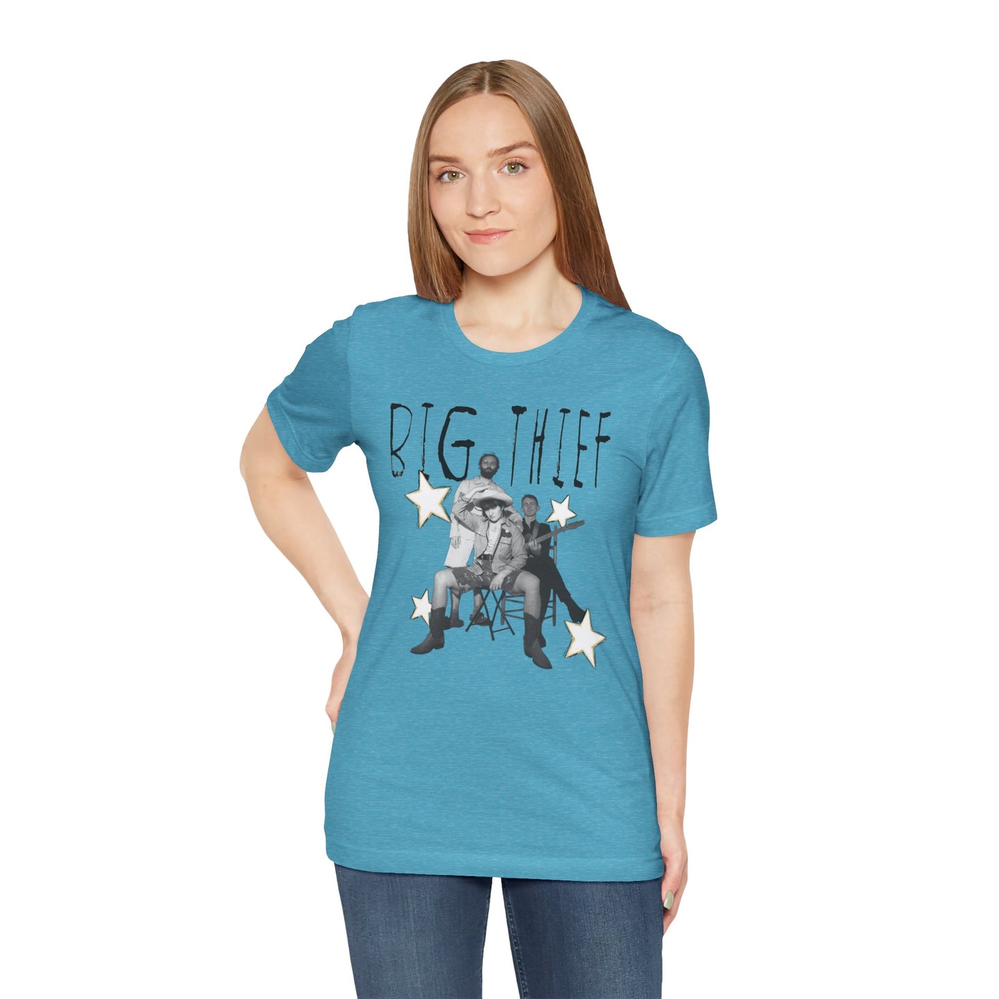 Big Thief Band Photo Tee — Vintage Indie Rock T-Shirt