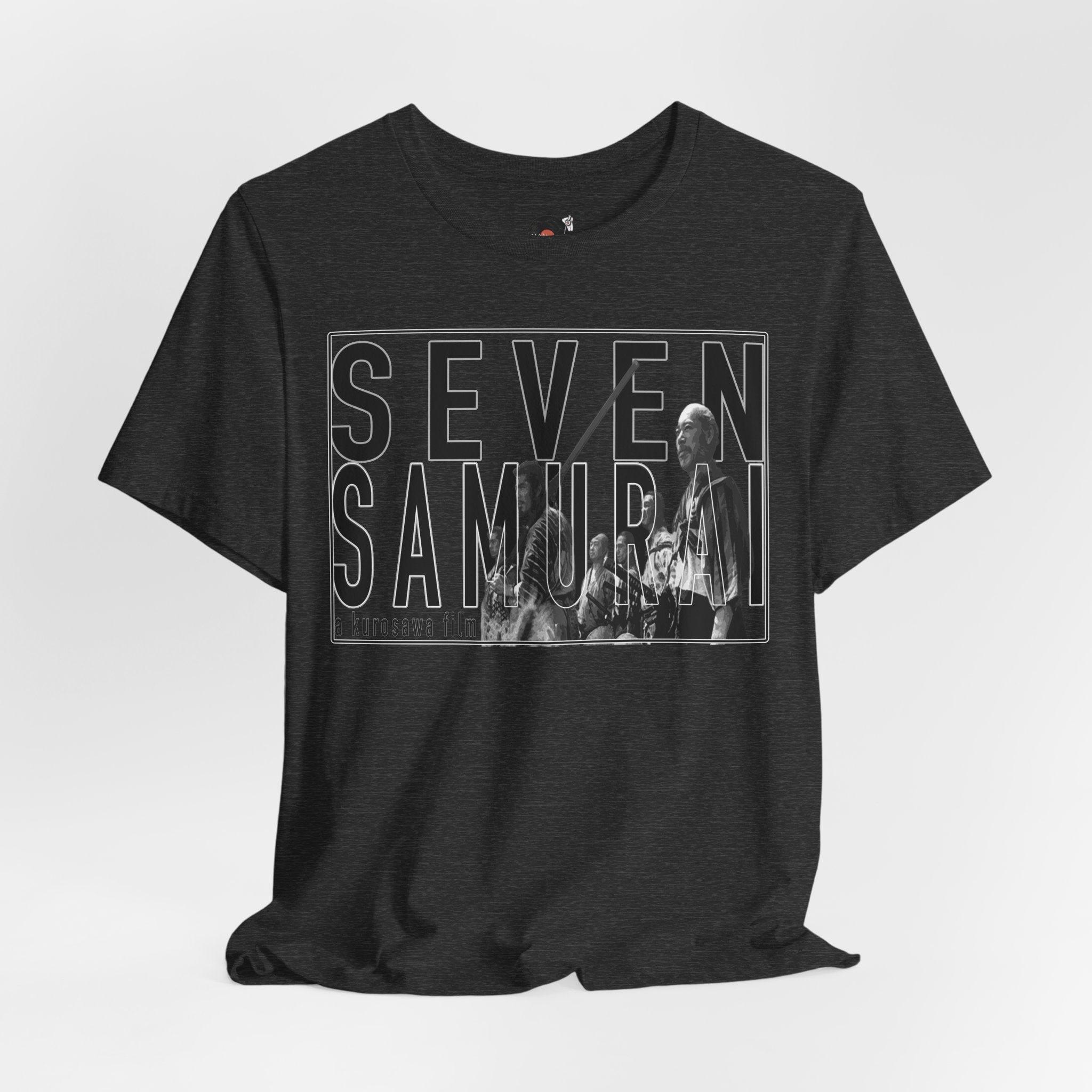 Seven Samurai movie graphic Tee | Classic Kurosawa poster design